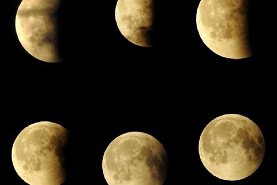 Zatmenie Mesiaca v Nitre: Krásne FOTO zachytené priamo z centra mesta