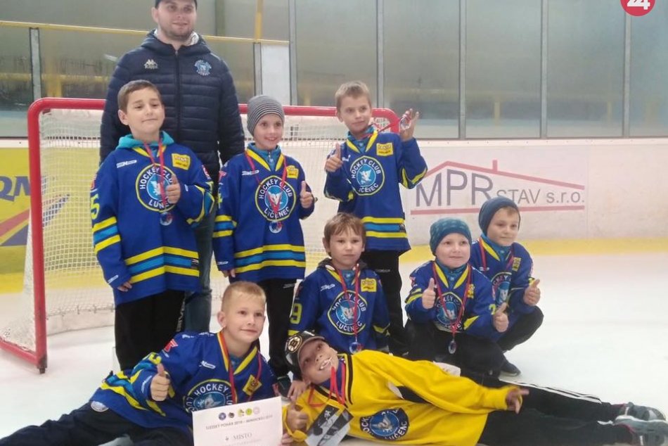 Detskí hokejisti HC Lučenec