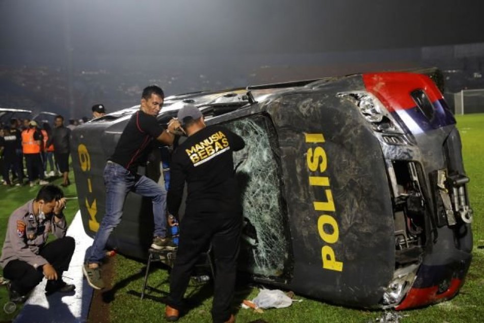 Tragédia na futbale v Indonézie
