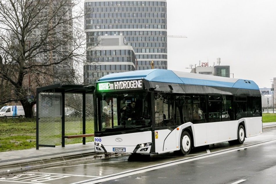 Vodíkový autobus v Bratislave