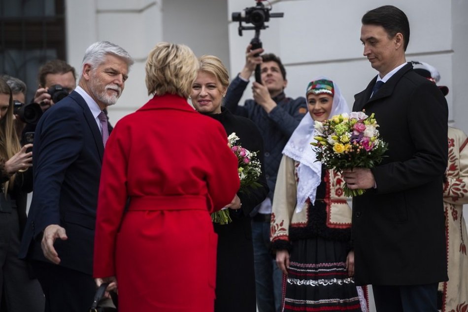 FOTO: Nový český prezident Petr Pavel dorazil do Bratislavy