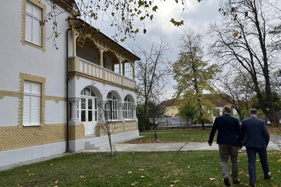 Zrekonštruovaná rezortná vila Izabela v Piešťanoch
