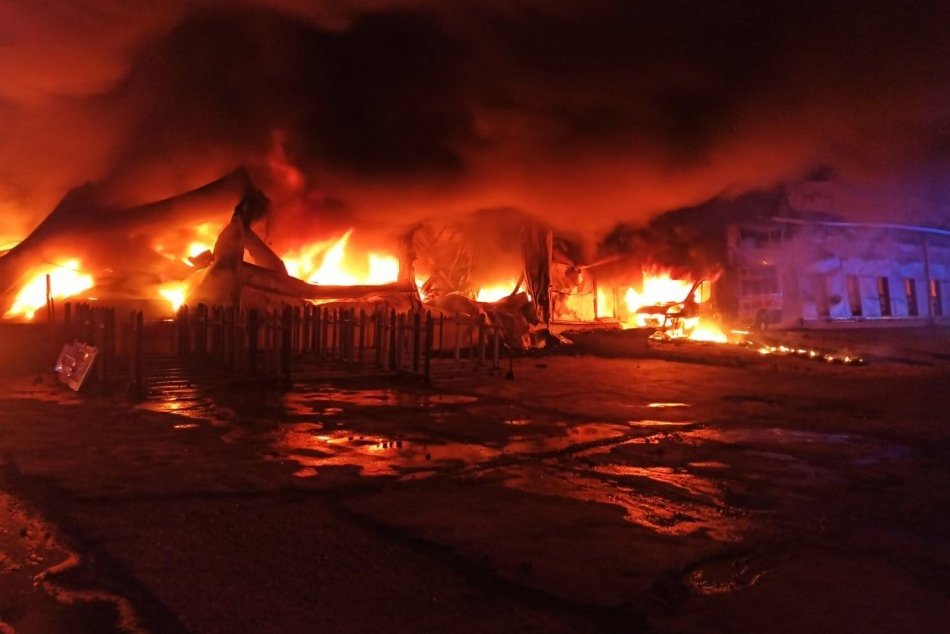 Požiar v Nových Zámkoch spôsobil škody za milión eur