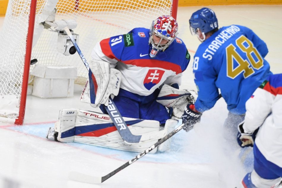 Slovensko na MS v hokeji proti Kazachstanu