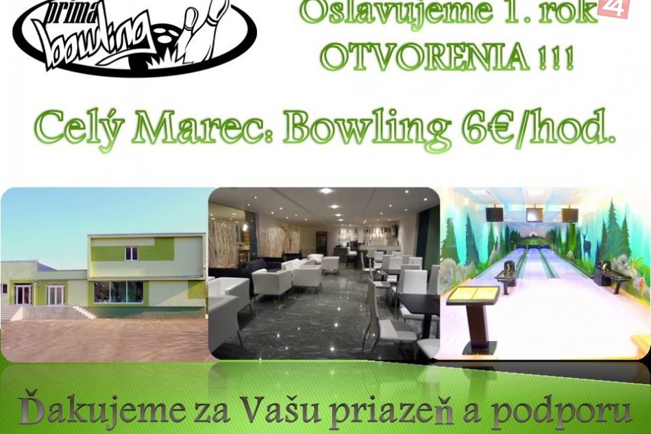 bowling akcia marec