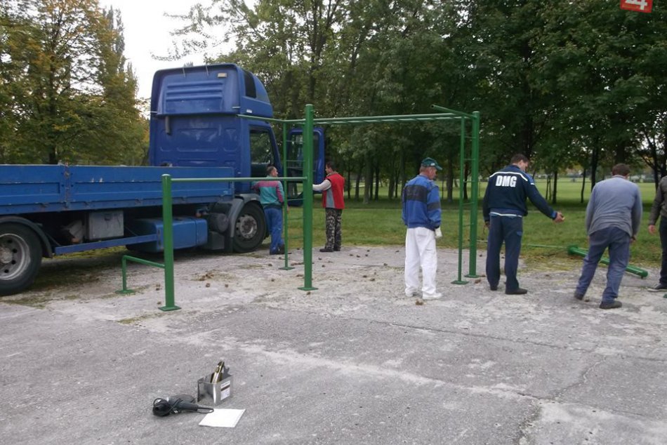 Workout park Topoľčany