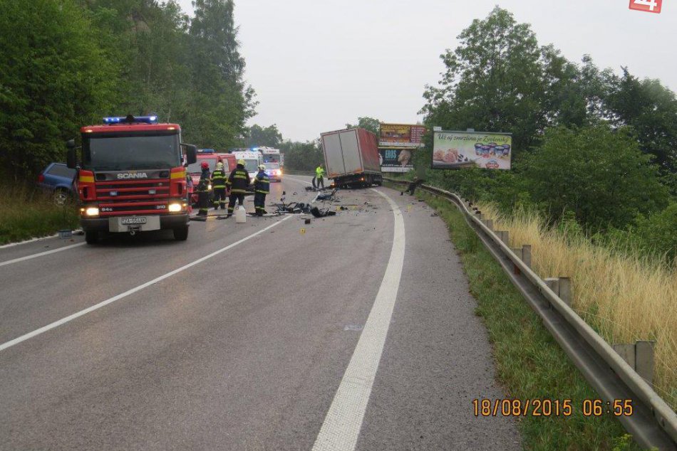 Dopravná nehoda si vyžiadala jeden život