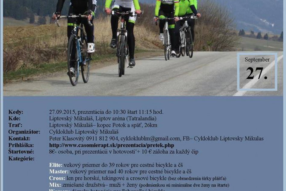 Časovka družstiev - cyklisticke preteky