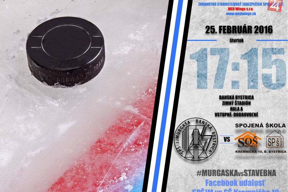 Hokejové derby bystrických škôl