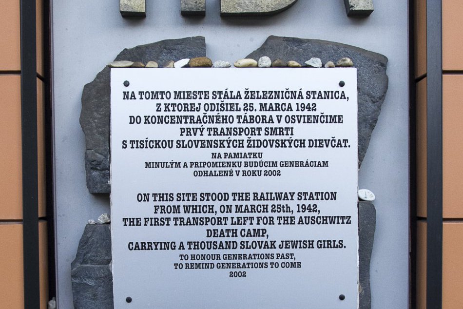 Spomienka na prvý židovský transport z Popradu