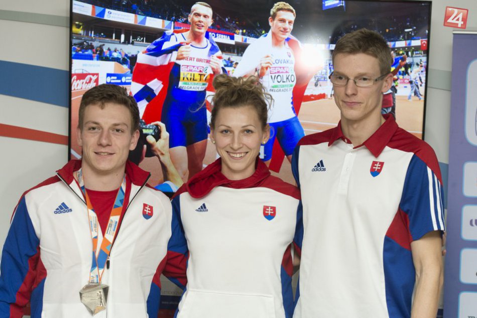 Vítanie úspešných slovenských atlétov: Aj Považskobystričanky Lucie Slaničkovej