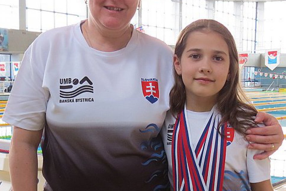 V OBRAZOCH: Plavkyňa Malíková z UMB získala 5 medailí  v Slovenskom pohári