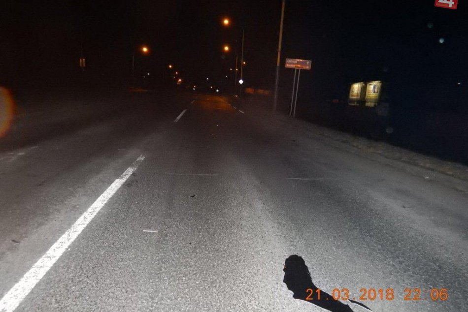 V OBRAZOCH: Muža pravdepodobne zrazilo auto, našli ho mŕtveho
