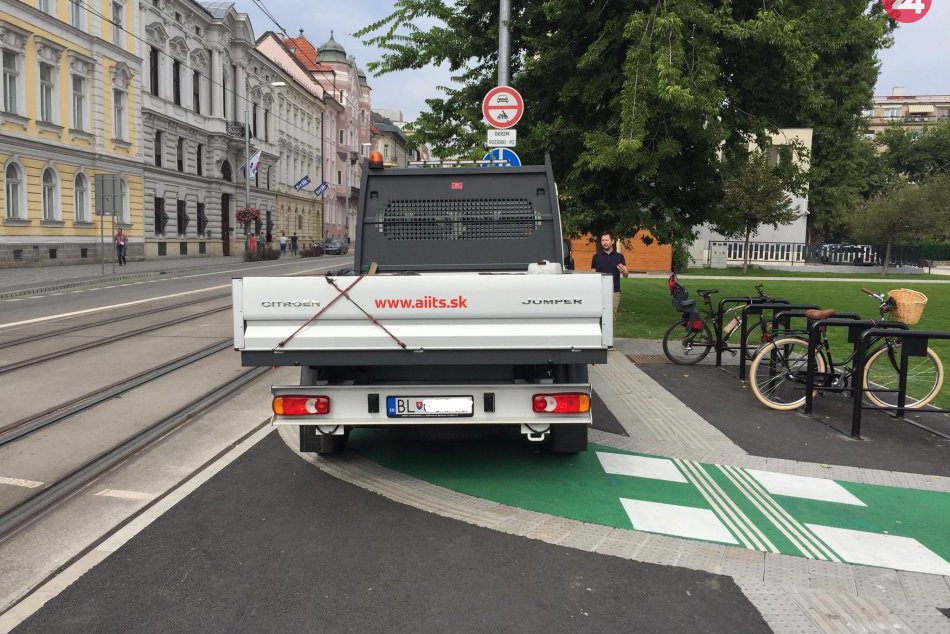 Parkovanie na cyklotrasách