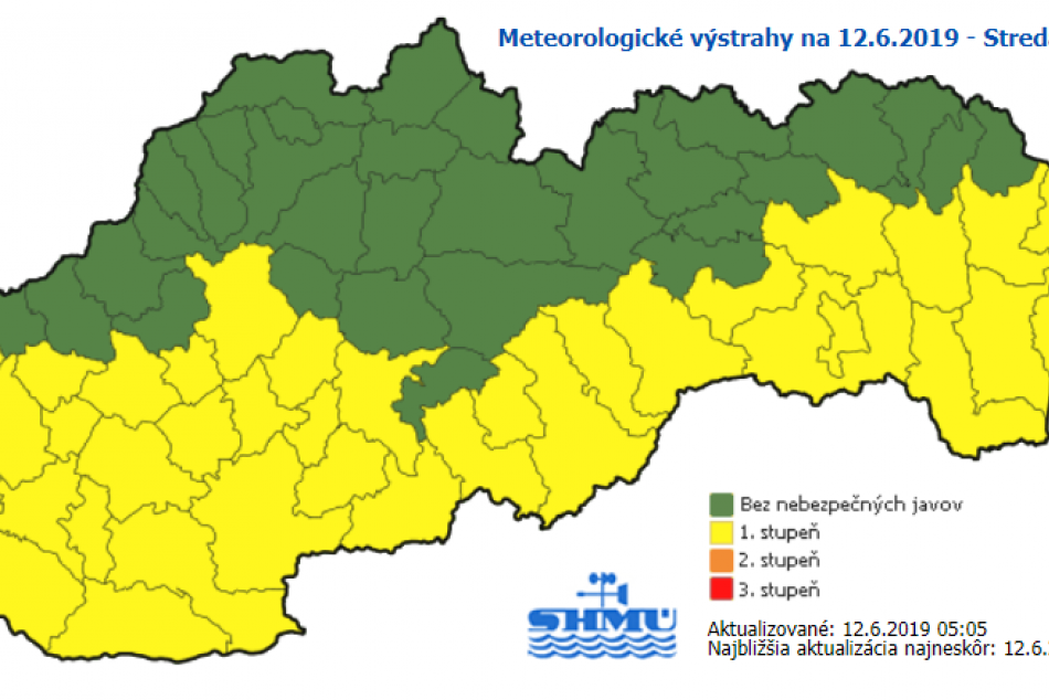 Výstrahy pred horúčavami na východe