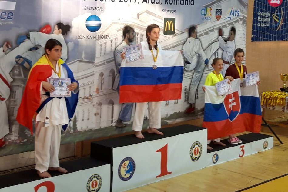 Majstrovstvá Európy v karate: Žilinčanky získali titul