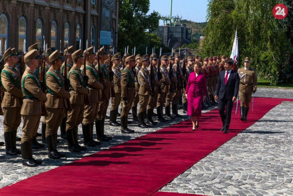 Zuzana Čaputová na návšteve Maďarska