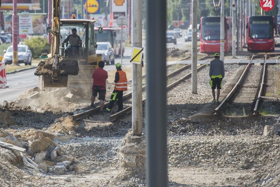 Rekonštrukcia Karlovesko-dúbravskej električkovej radiály v Bratislave