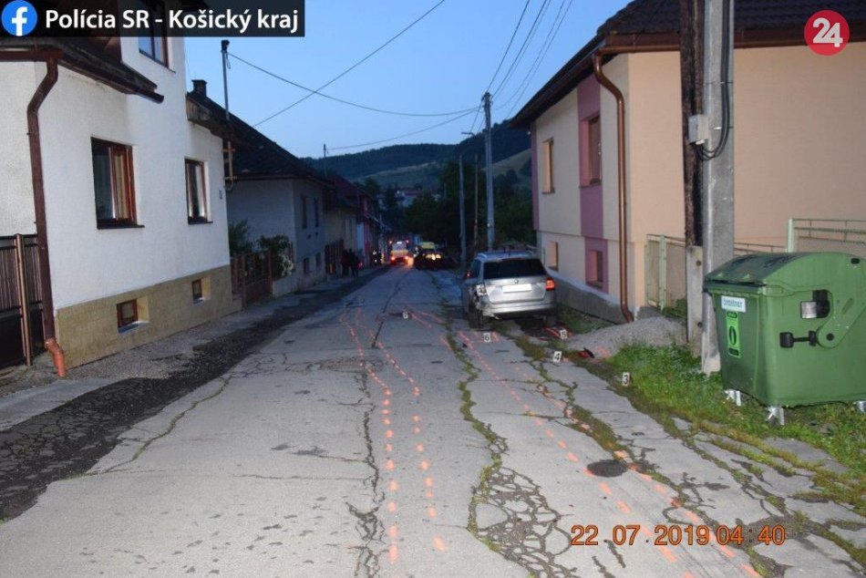 Obrazom: Tragická nehoda v Dobšinej