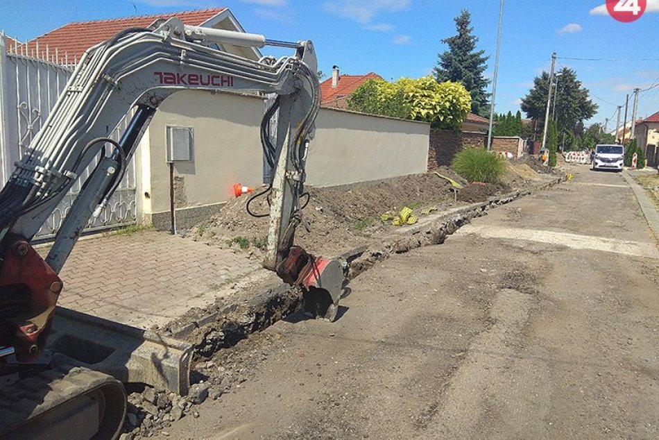 Rekonštrukcia Mederskej ulice v Nových Zámkoch