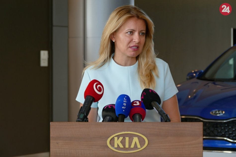 Prezidentka SR Zuzana Čaputová