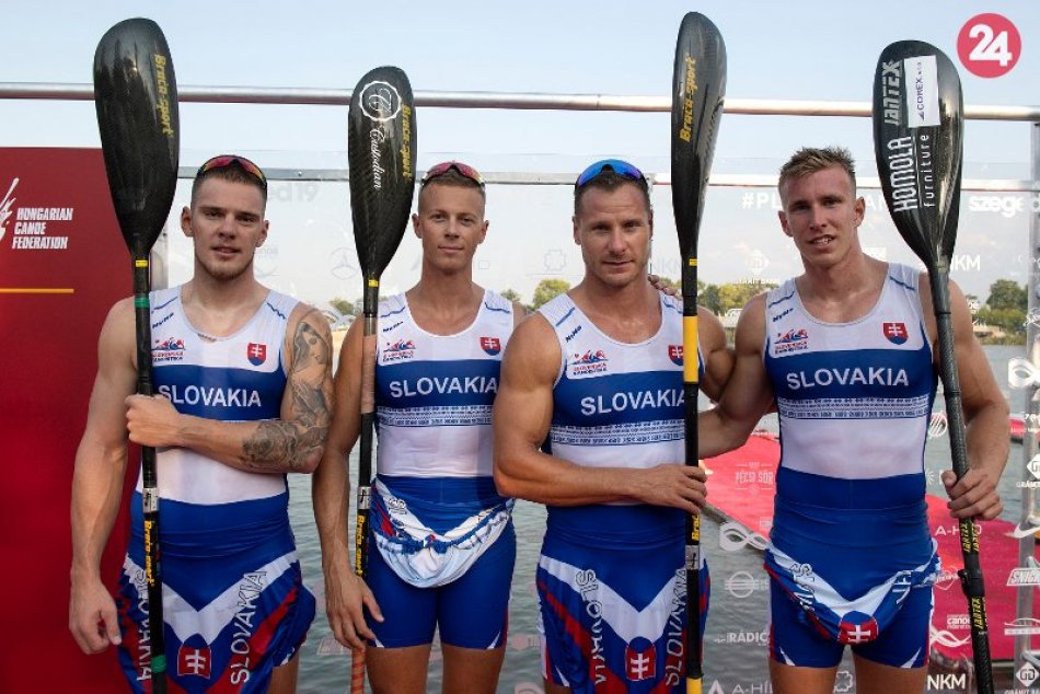 Slovenská K4 s bronzom z MS: Zaistila si aj miestenku na Olympijské hry