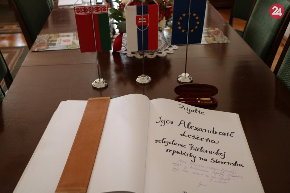 Fotoobjektívom: Prešov navštívil veľvyslanec Bieloruskej republiky