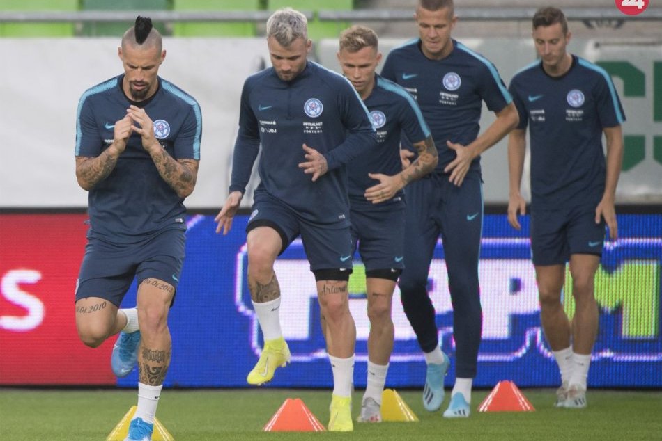 Príprava futbalovej reprezentácie pred zápasom s Maďarskom