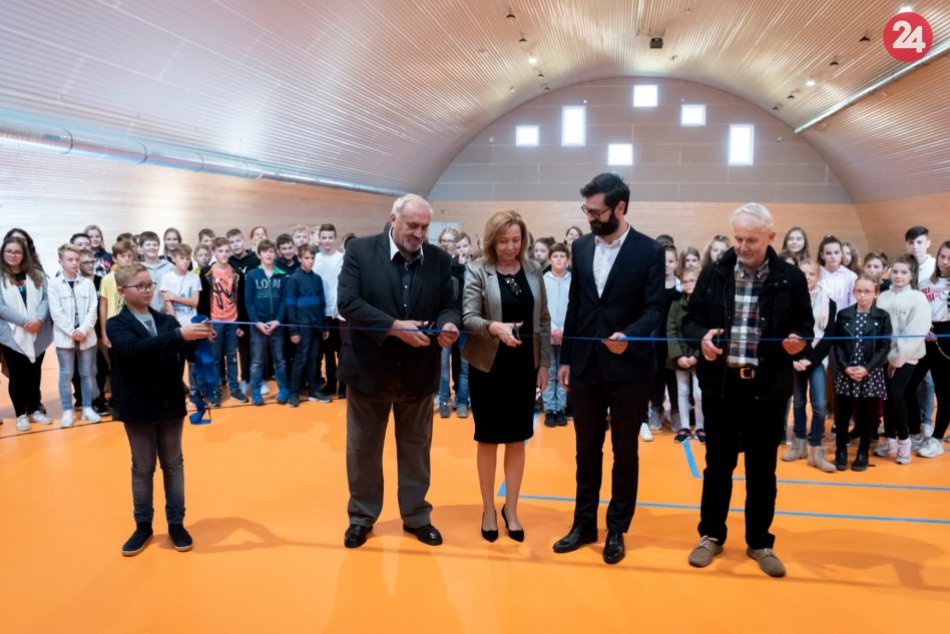 Telocvičňa na Čermáni je otvorená: Výstavba stála vyše 909-tisíc eur, FOTO