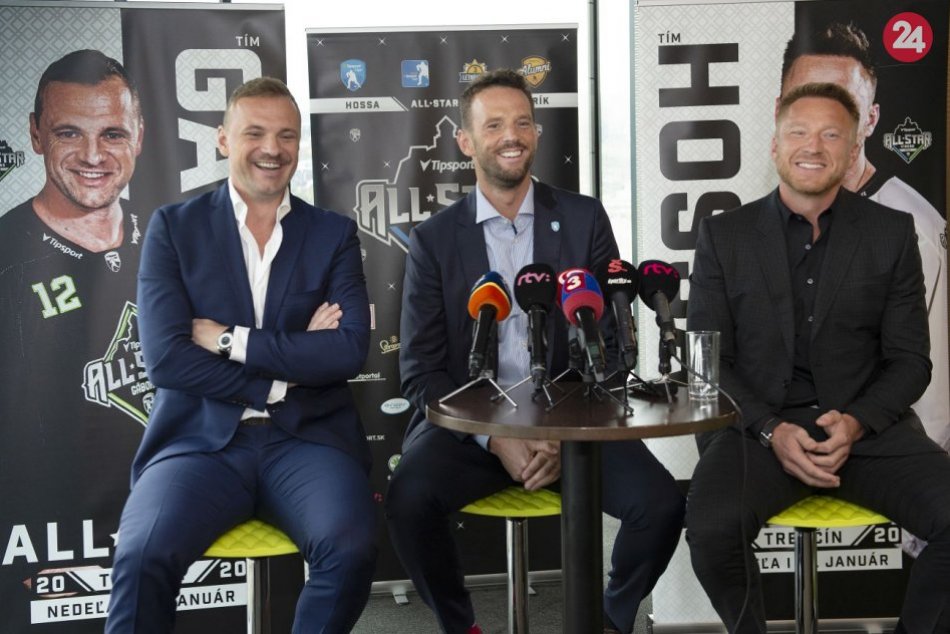 Marián Hossa a Marián Gáborík na striedačke All-Star víkendu