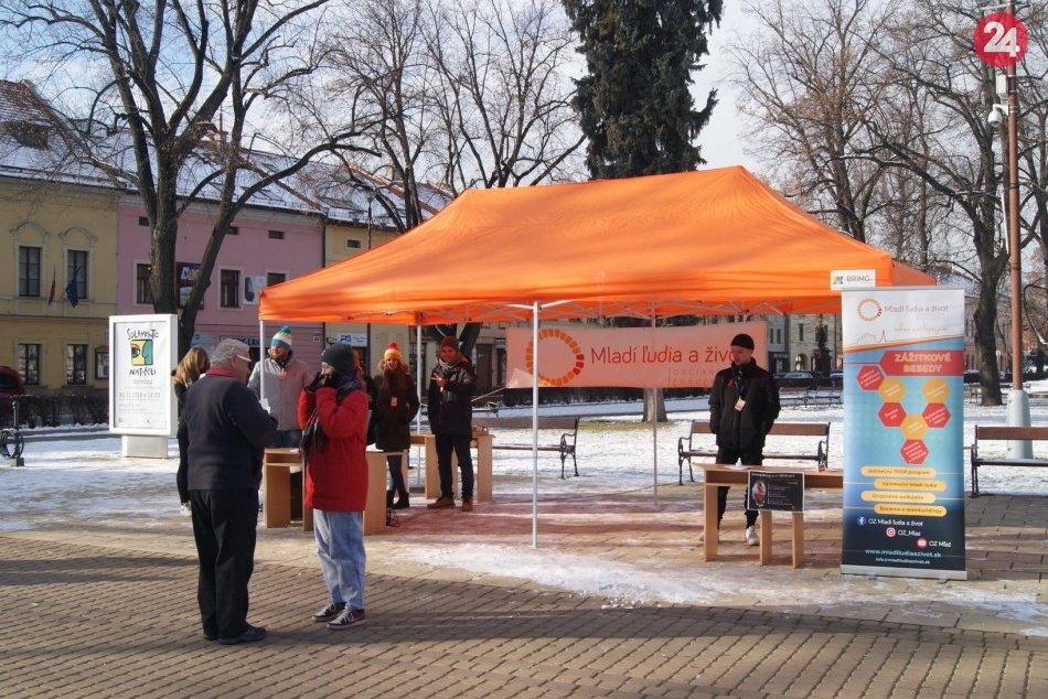 OBRAZOM: Spišská sa zapojila do Svetového dňa boja proti AIDS.
