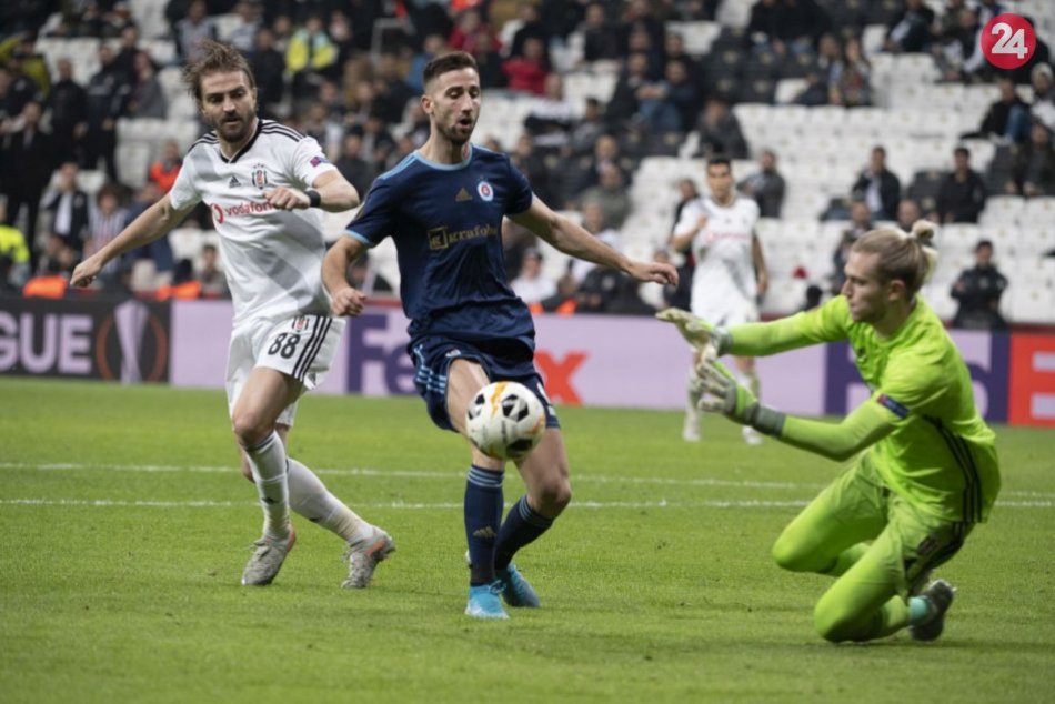 Besiktas Istanbul - ŠK Slovan Bratislava 2:1 (0:1)
