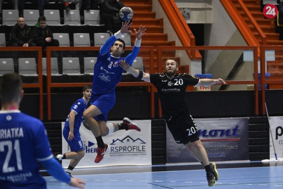 MŠK Považská Bystrica – ŠKP Bratislava 28:19: Zábery zo zápasu