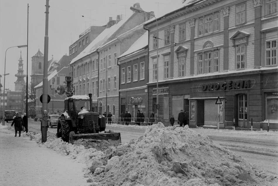 Zima v Bratislave a okolí v roku 1967