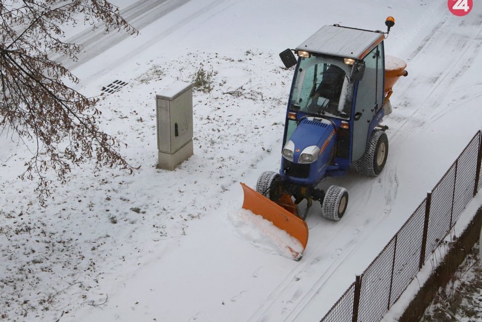 V OBRAZOCH: V januári 2019 zasiahlo Zvolen husté sneženie