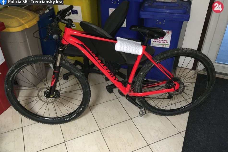 FOTO: Majiteľ už nedúfal, že svoj bicykel ešte uvidí, ale polícia ho našla