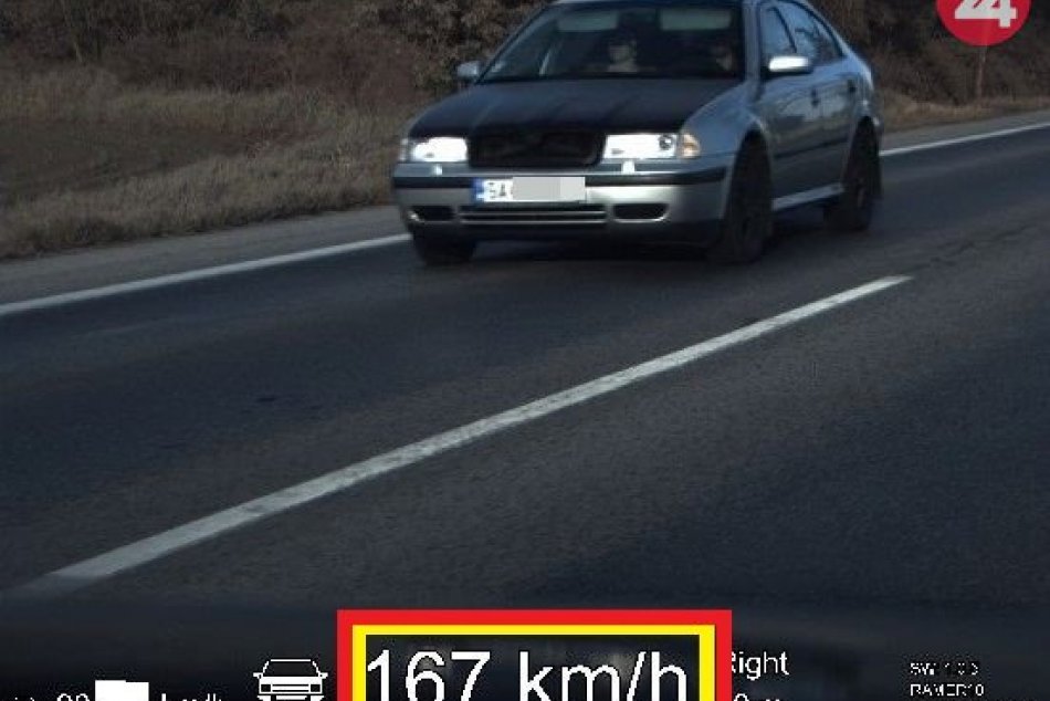 Polícia sa zamerala na dodržiavanie maximálnej povolenej rýchlosti