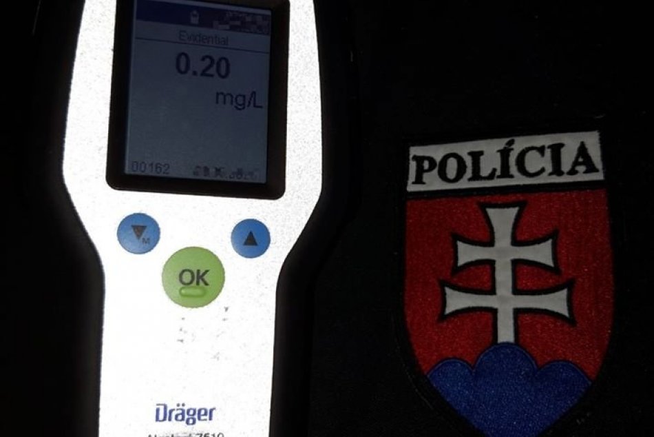 FOTO: Za necelé dve hodiny nafúkali v okolí Považskej dvaja šoféri