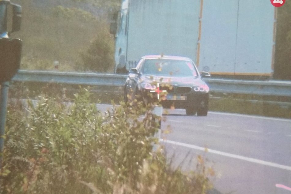 OBRAZOM: Medzi Novákmi a Prievidzou namerali vodičovi (43) rýchlosť 186 km/h