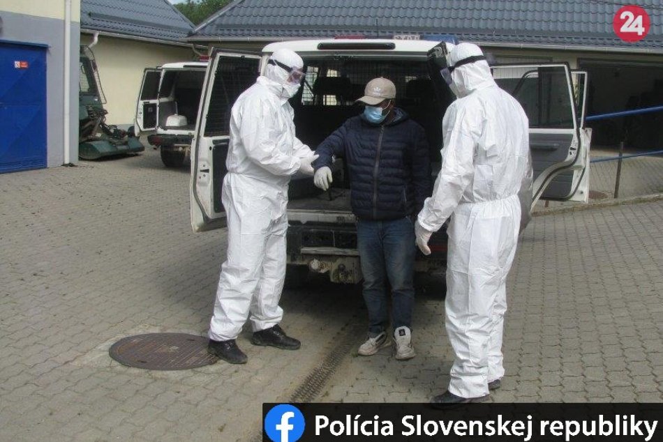 V lese zadržali 8 migrantov z Bangladéša