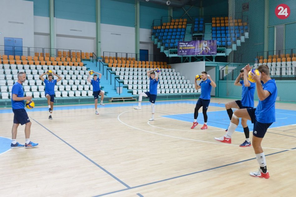 Slovenská volejbalová reprezentácia sa stretla v Nitre