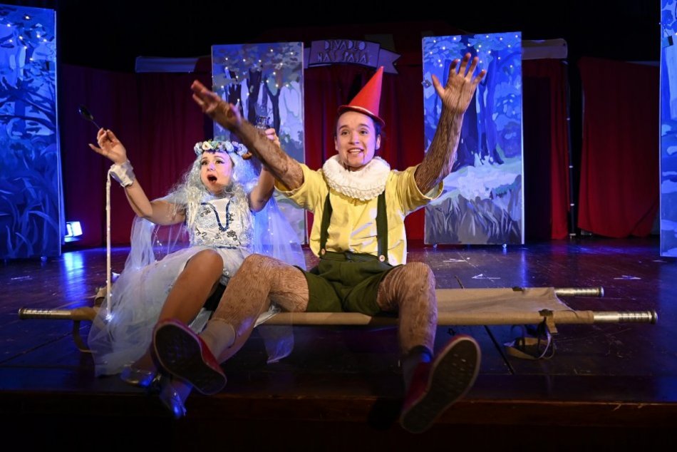 Mestské divadlo Trenčín: Muzikál Pinocchio a jeho divadelný sen