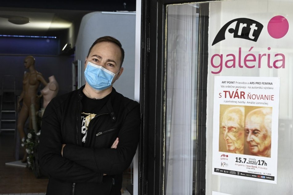 OBRAZOM: Zrušená galéria Art Point v Prievidzi