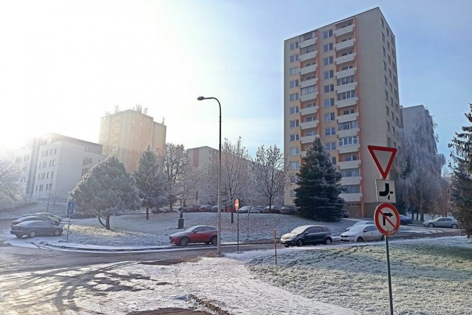 Prvý sneh dorazil do Nitry 2. decembra 2020