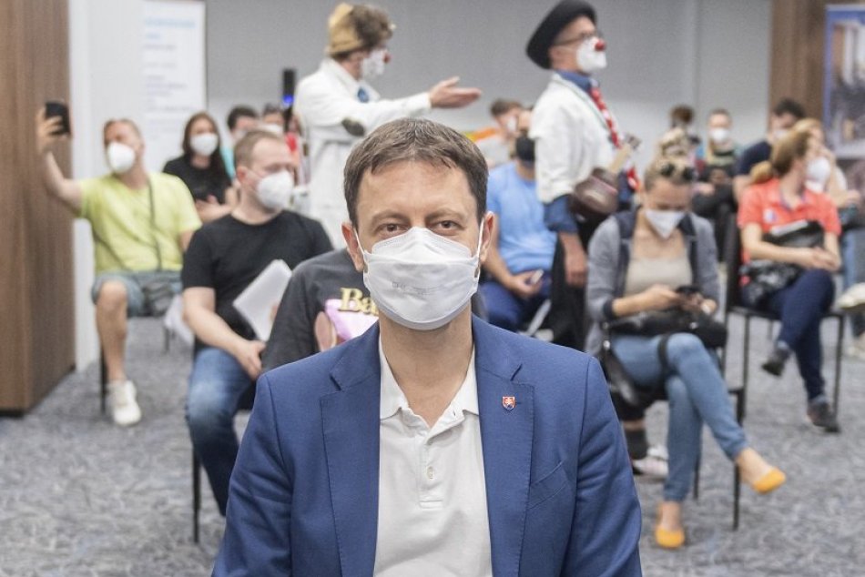 Eduard Heger očkovanie AstraZeneca prvá dávka