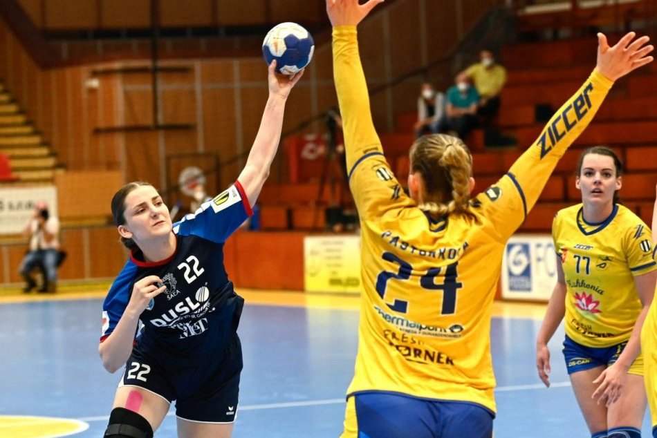 HK Slovan Duslo Šaľa - HC DAC Dunajská Streda 30:28 v 2. semifinále