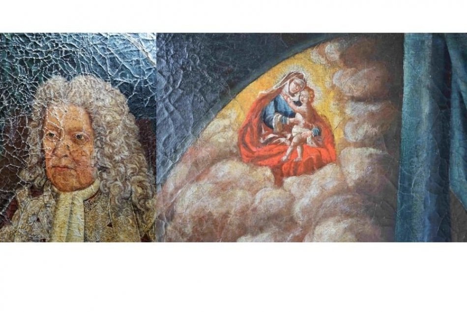 Tak toto sa podarilo: Zreštaurovaný obraz Jána Jakuba Löwenburga
