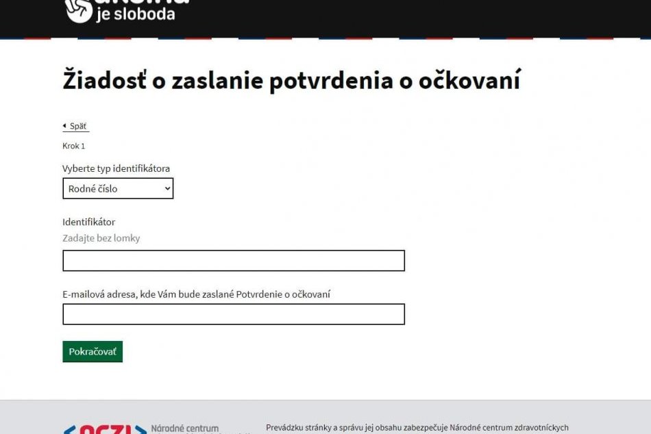 Takto si stiahnete certifikát o očkovaní