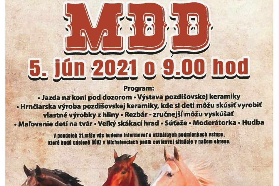 Šťastné kone pozývajú na podujatie v Pozdišovciach