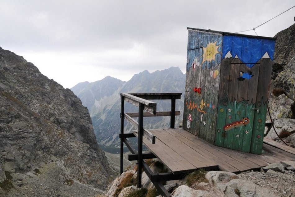 Toaleta s najkrajším panoramatickým výhľadom